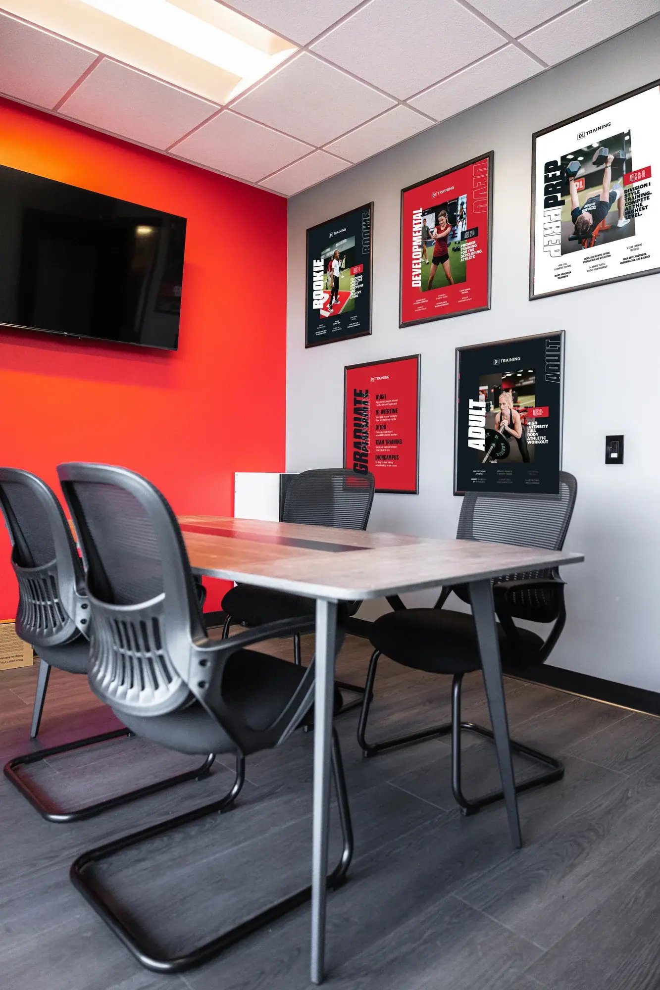 D1 Training goal setting room 
